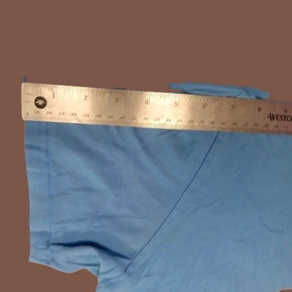 Adidas Logo Tee Golf Short Sleeve Cotton Shirt Mens Sz M Blue Style #ADVR2000 - Picture 14 of 14